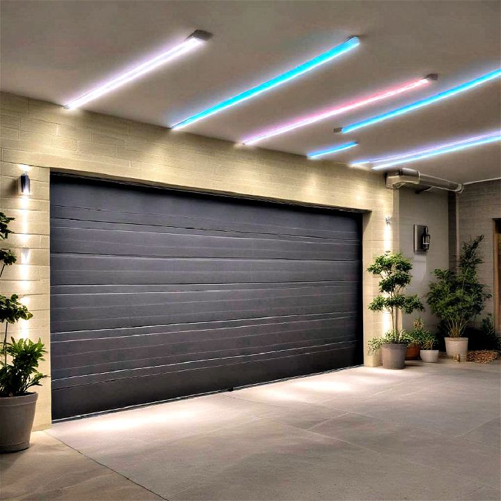 color changing led strips for garage