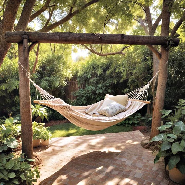 comfort backyard hammock hideaway