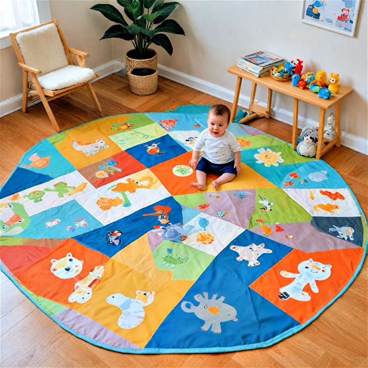 comfortable and safe foldable playmat