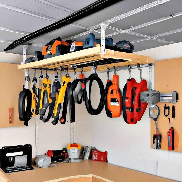 comfortable overhead storage racks