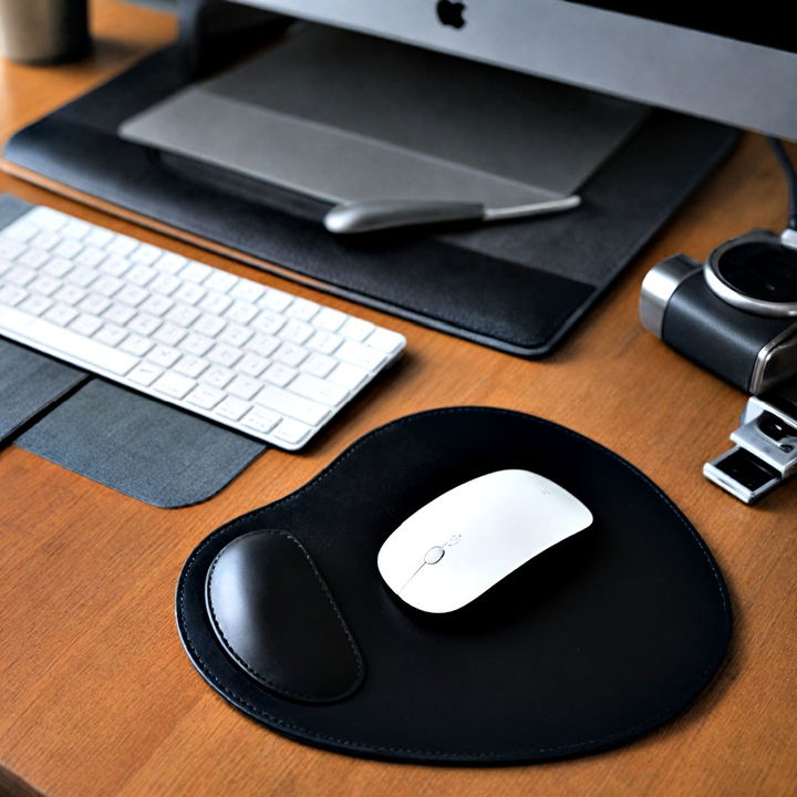 comfy mouse pad with wrist rest