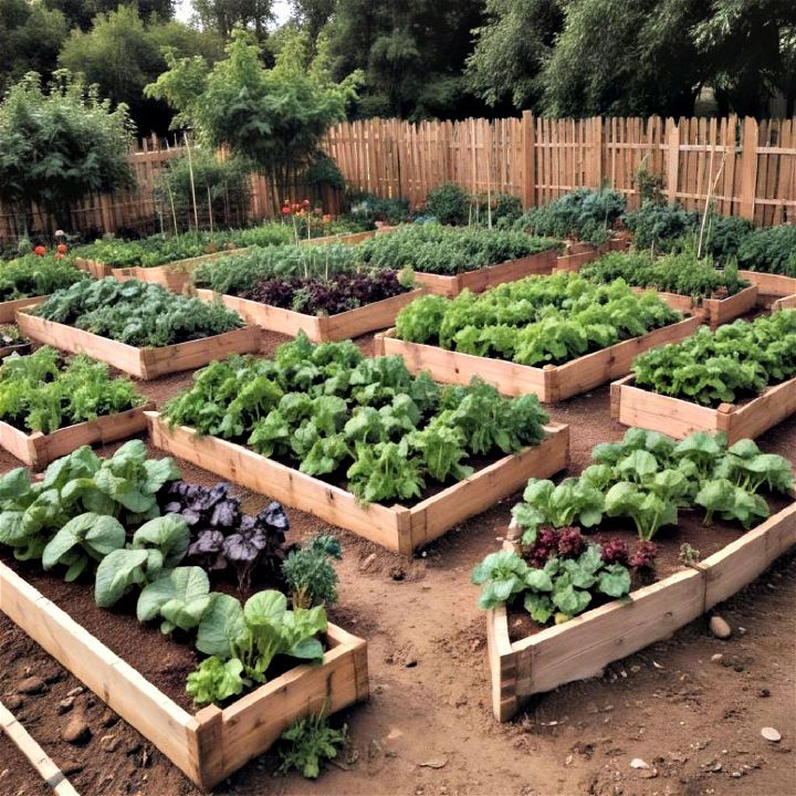 community garden to grow vegetables