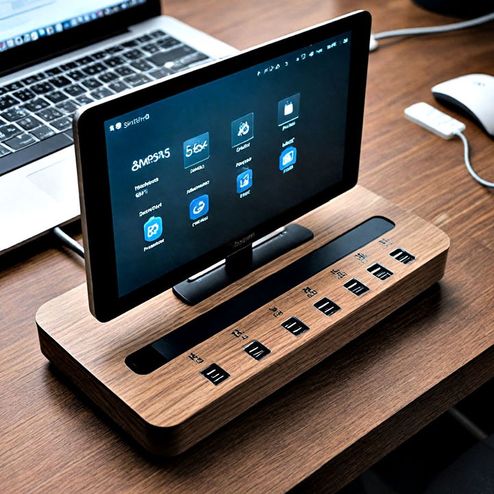 compact usb hub for your desk