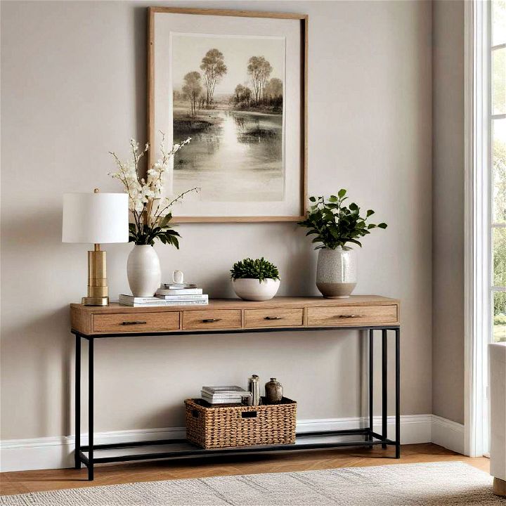 console table for decorative items