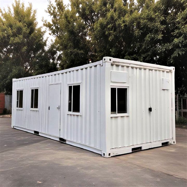 container medical clinic