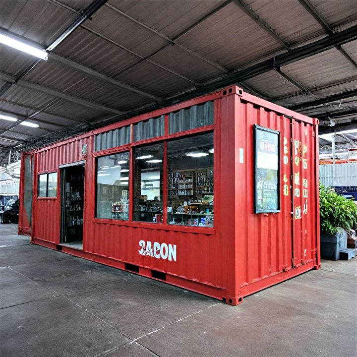 container retail store