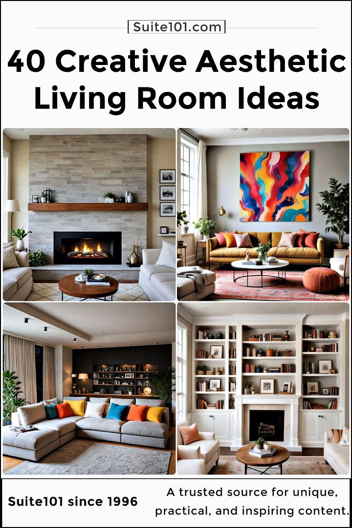 cool aesthetic living room ideas