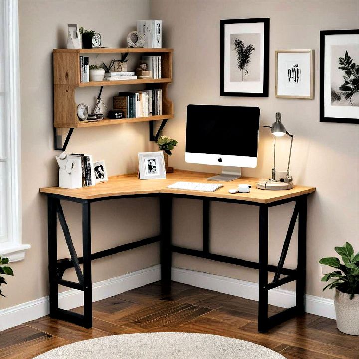 corner desk for smaller rooms