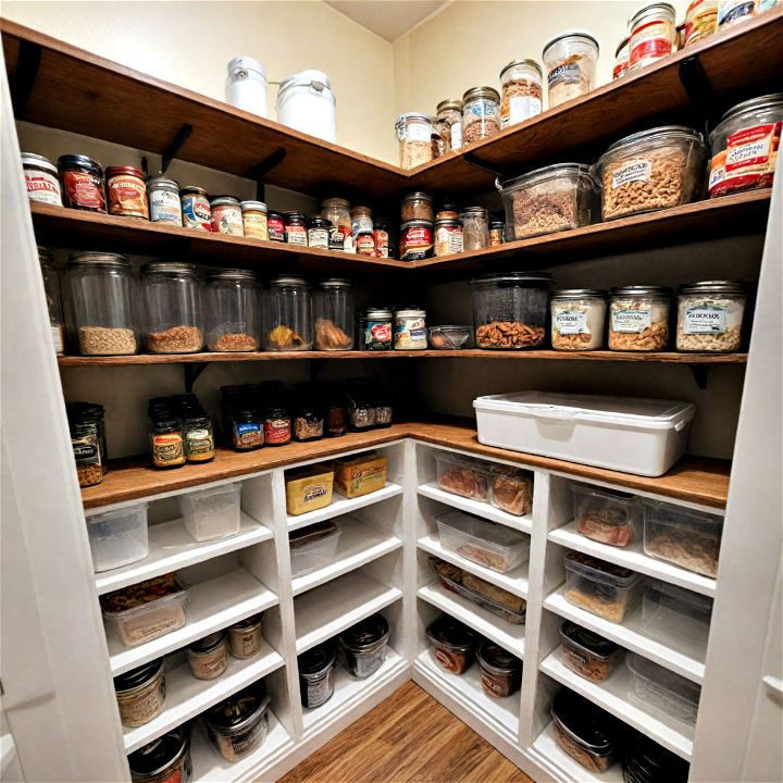 corner pantry for small and large kitchen