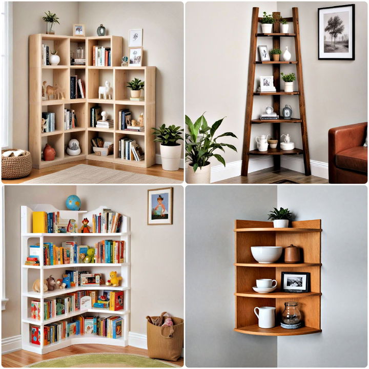 corner shelf ideas