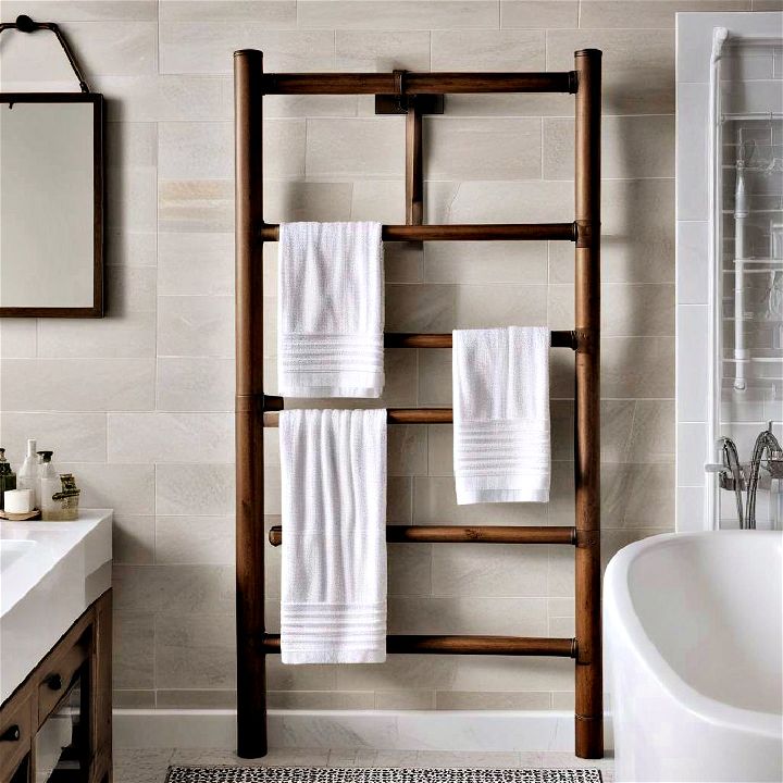 cozy and timeless heated towel rack