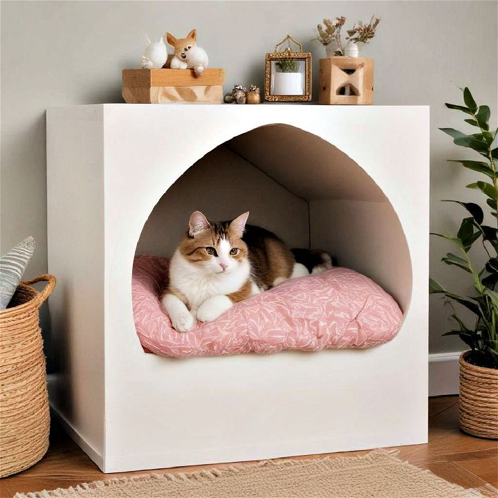 cozy hideaway for cat room