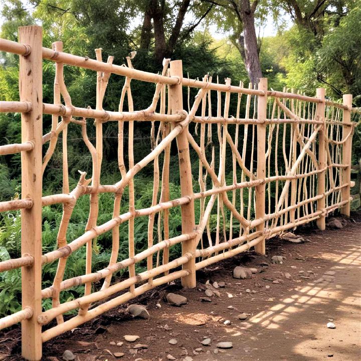 craftsmanship and sustainable hurdle fencing