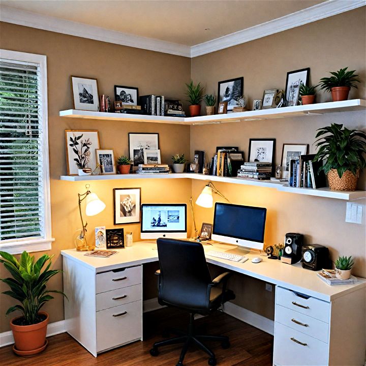 create a dedicated office nook