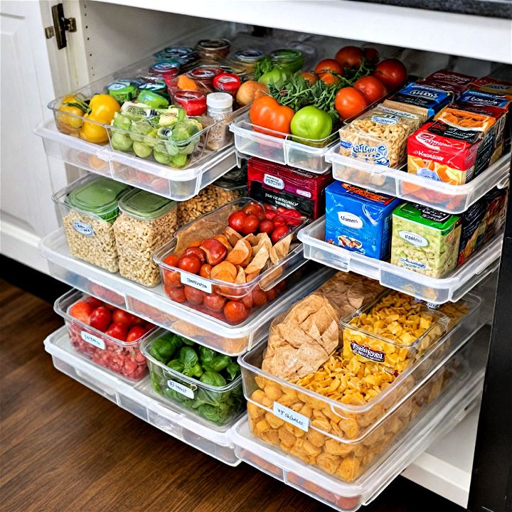 create a grab and go section