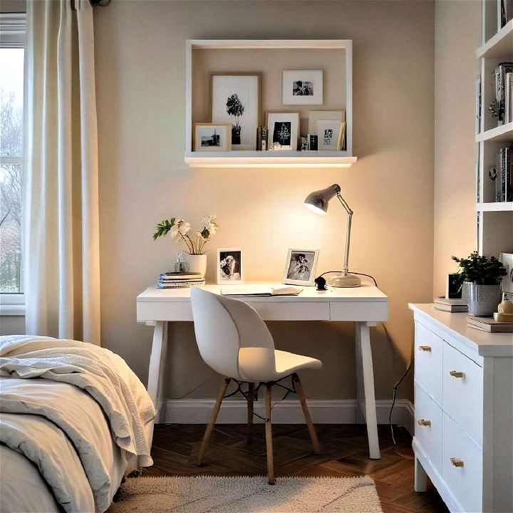 create a small workspace nook