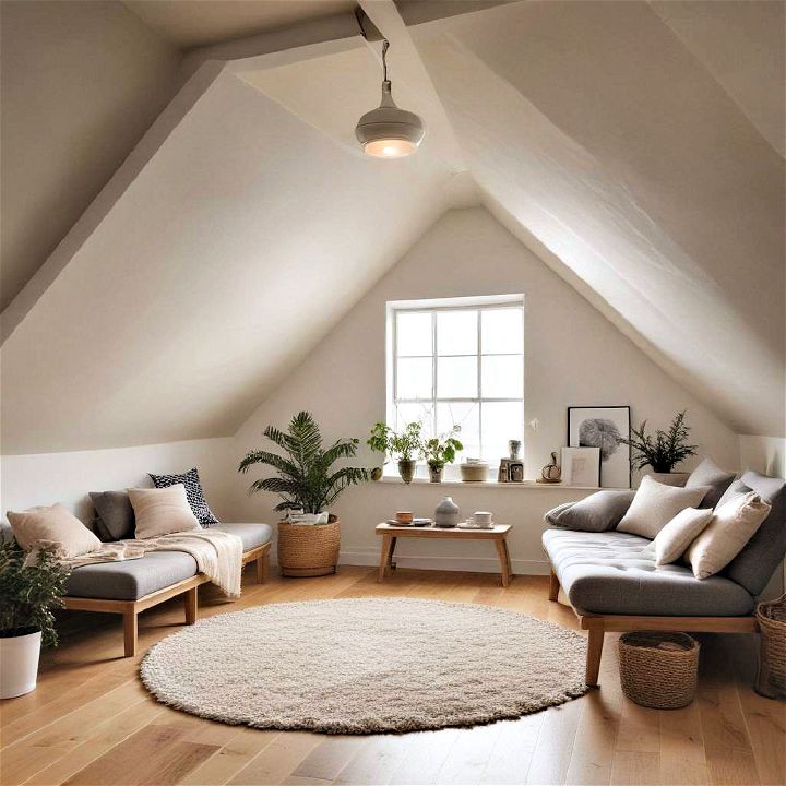 create a wellness room in your attic