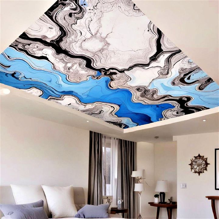 creative abstract art ceiling wallpaper