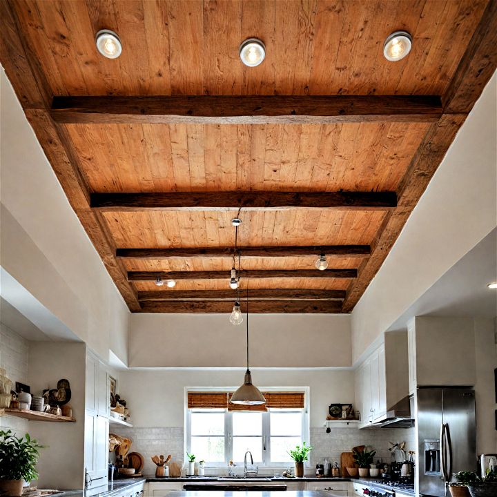 creative ceiling design to transform your open kitchen