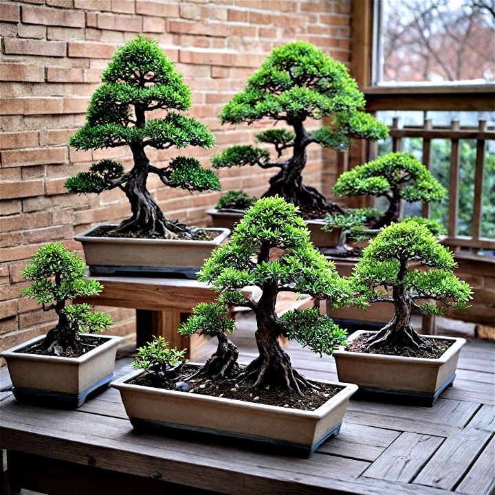 cultivate a striking bonsai collection