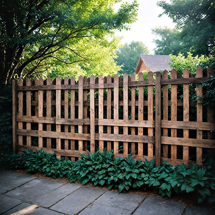 customizable and cost effective pallet fence