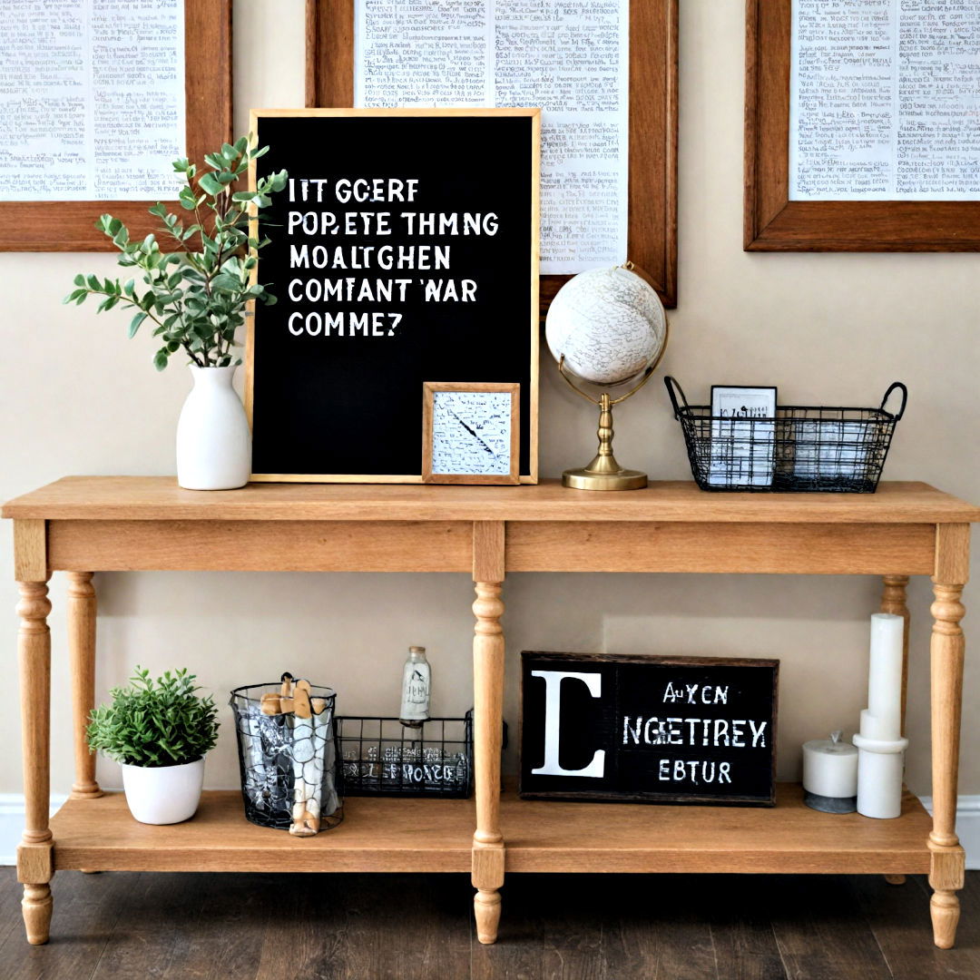 customizable and stylish letterboard