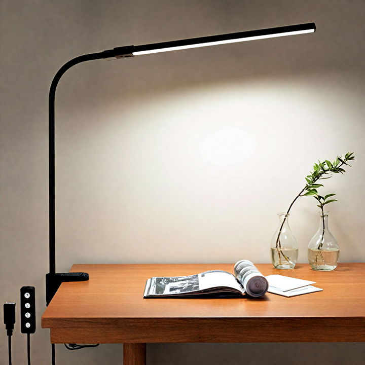 customizable clip on desk lamp