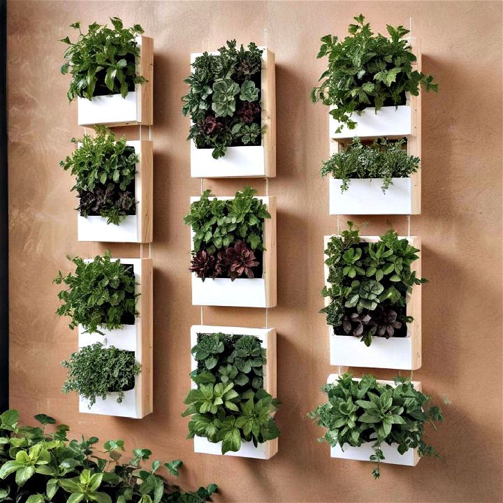 customizable vertical garden frames