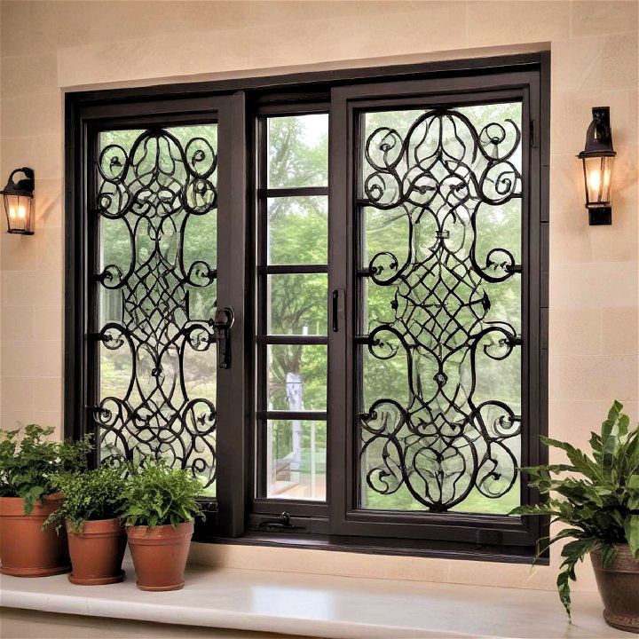 customized decorative window grilles