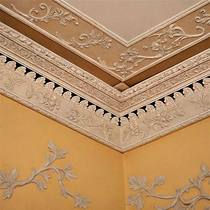 customized ornamental plaster crown molding
