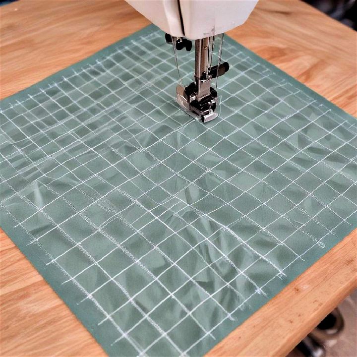 cutting mat with grid lines for sewing room