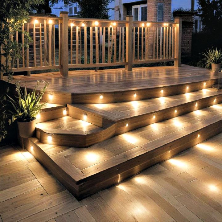 deck lights for outdoor entertaining