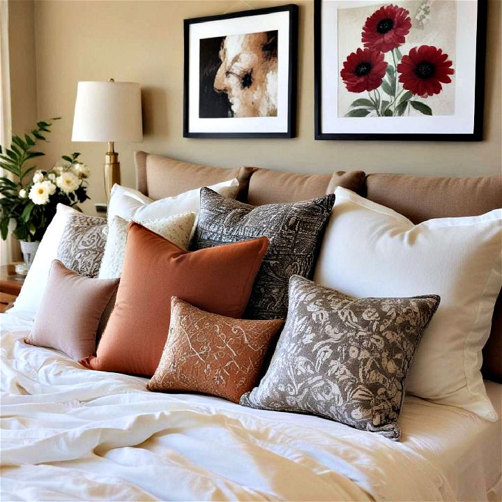 decorative and comfy throw pillows