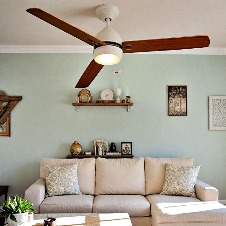 decorative and functional ceiling fan
