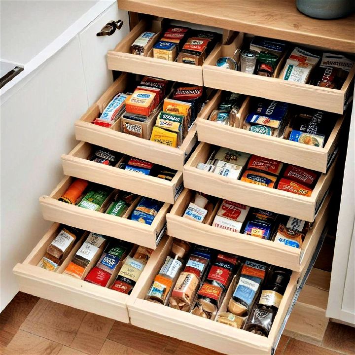 drawer units for pantry