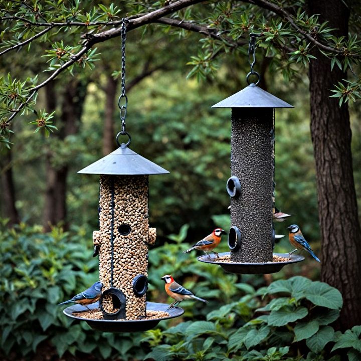 durable and decorative bird feeder