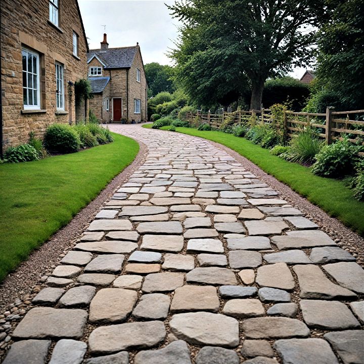 durable gritstone driveway