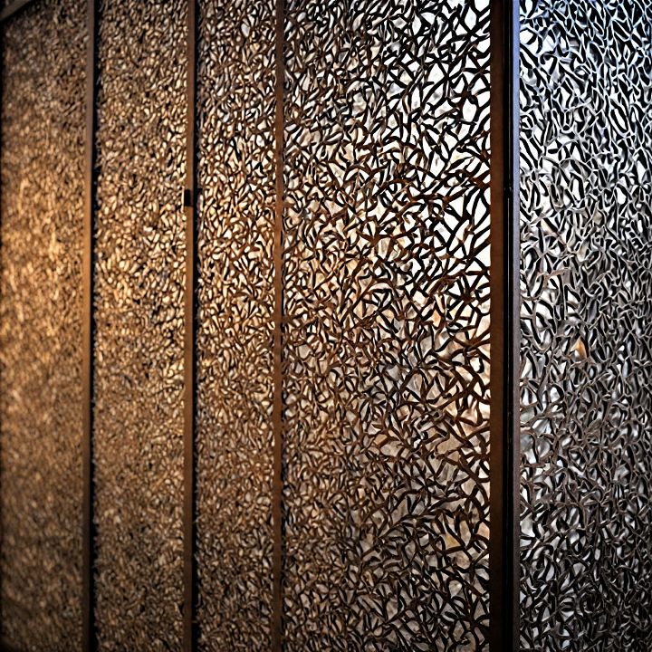 durable stylish laser cut metal privacy screens