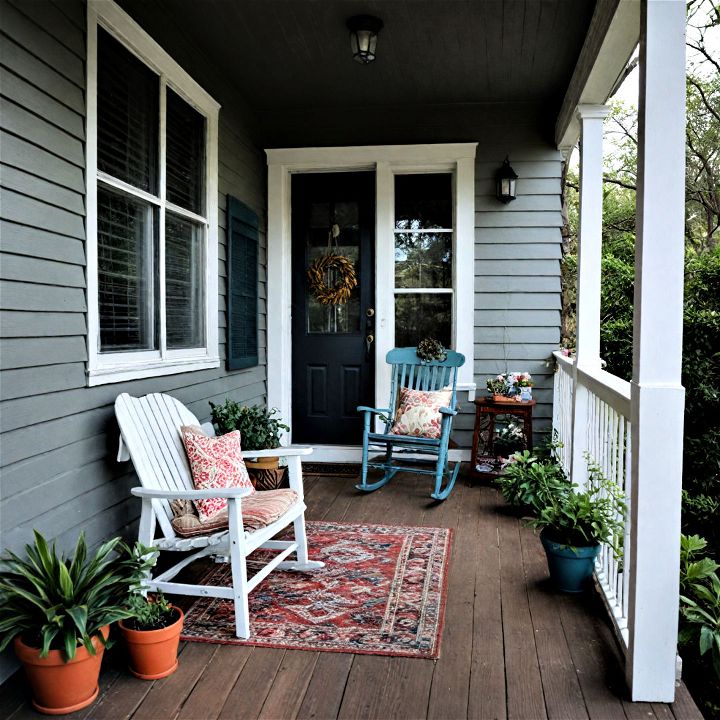 eclectic art porch for creating a space that feels truly yours