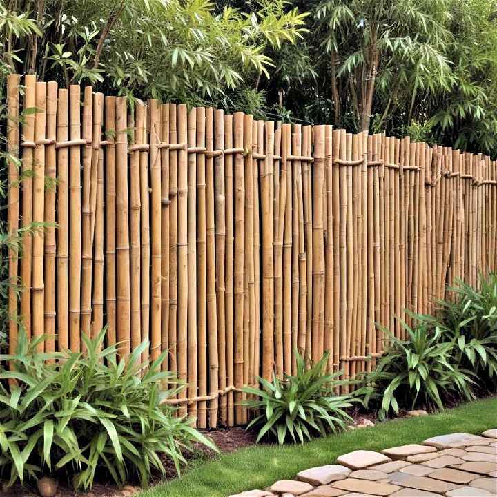 eco friendly and budget friendly bamboo fencing
