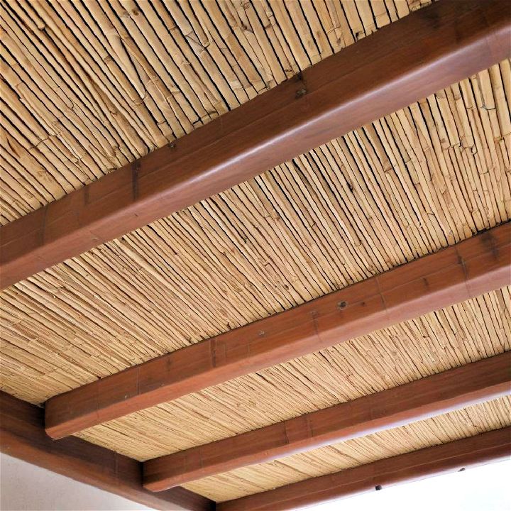eco friendly bamboo ceiling