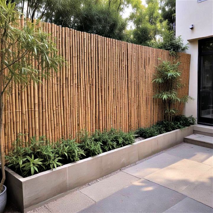 eco friendly bamboo screens