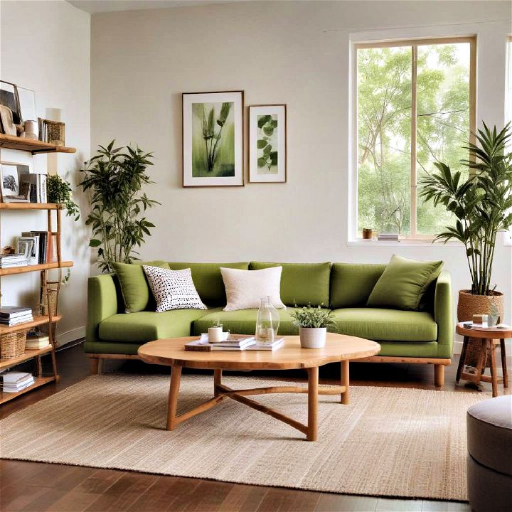 eco friendly furniture for living space