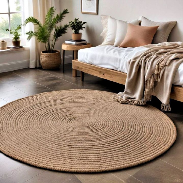 eco friendly jute braided rug