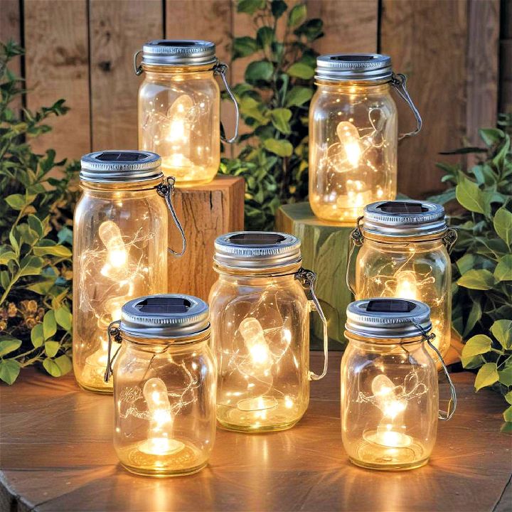 eco friendly solar jar lights