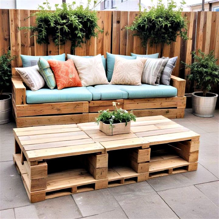 eco friendly upcycled pallet furniture