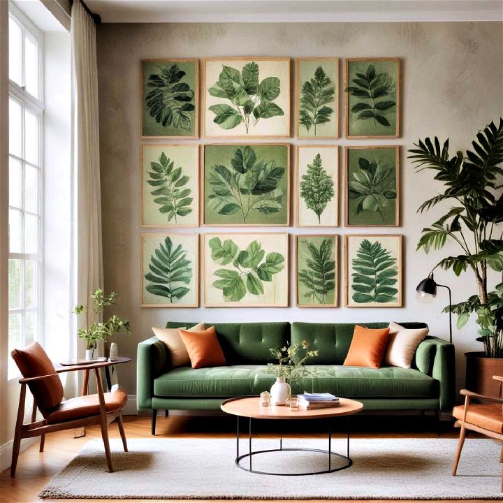 eco friendly wall decor for living room
