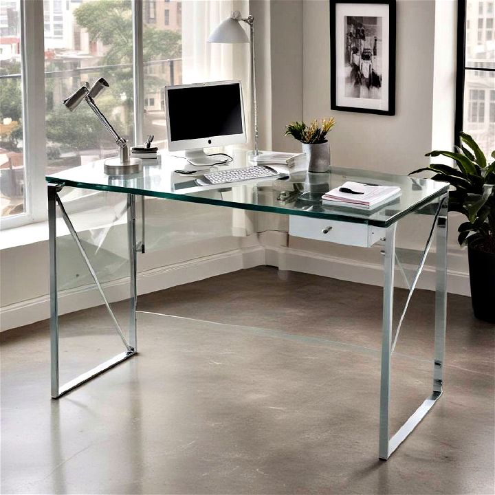 elegance Glass Desk