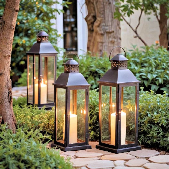 elegance lanterns for your garden