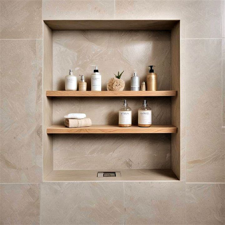 elegance minimalist soap shelf niche